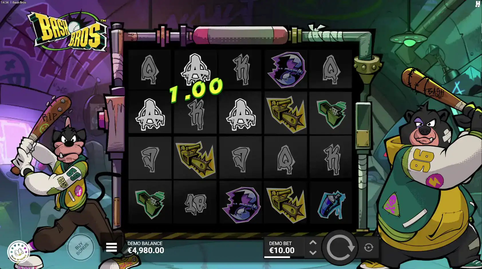 Jeux Bash Bros Casino